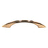 Washington Comfort Grip Polished Brass 4 1/4" Ctr. Cabinet Handle 1342R-US3