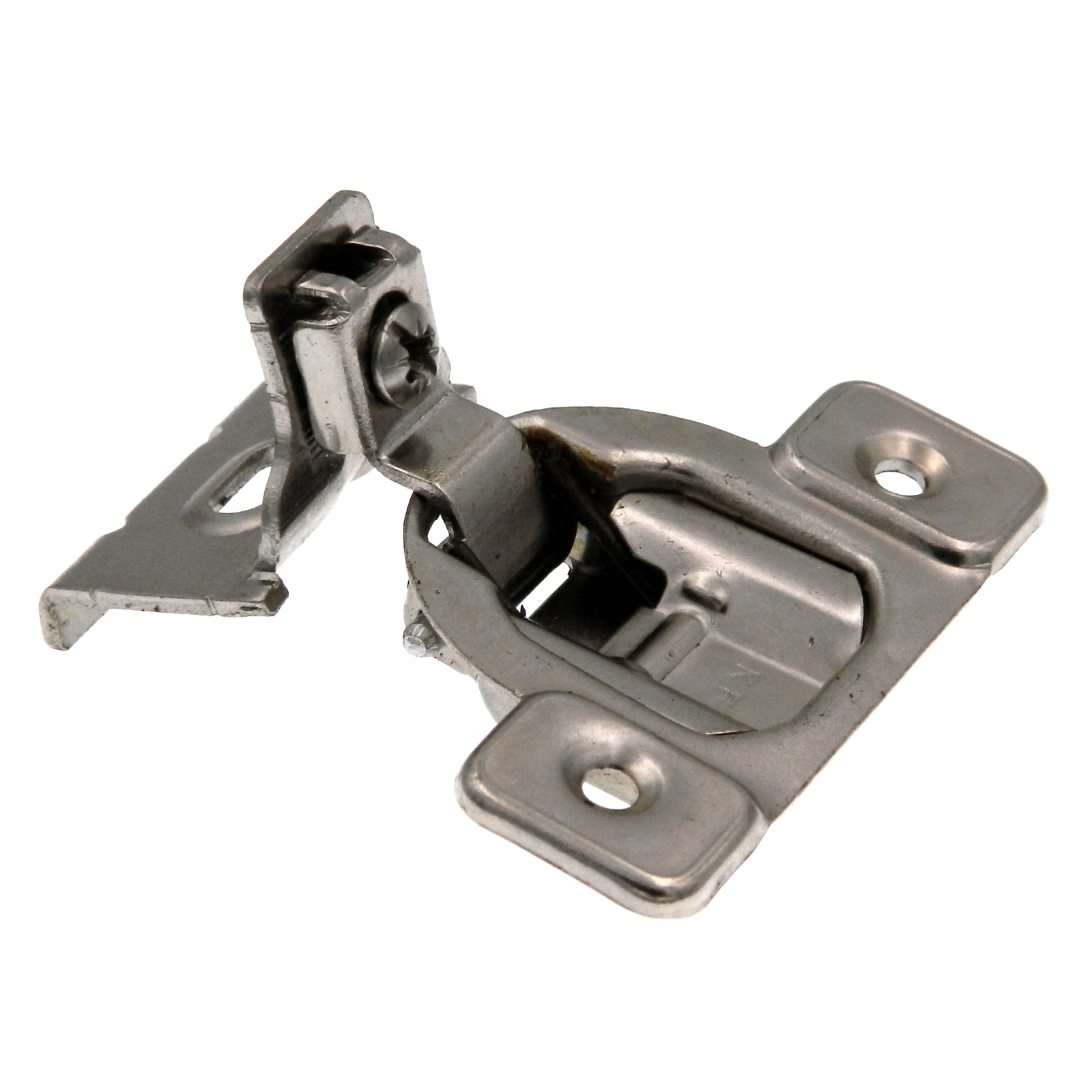 Hardware House Bisagra de gabinete europea oculta de 2 vías, superposición de 1/2" 14-4469