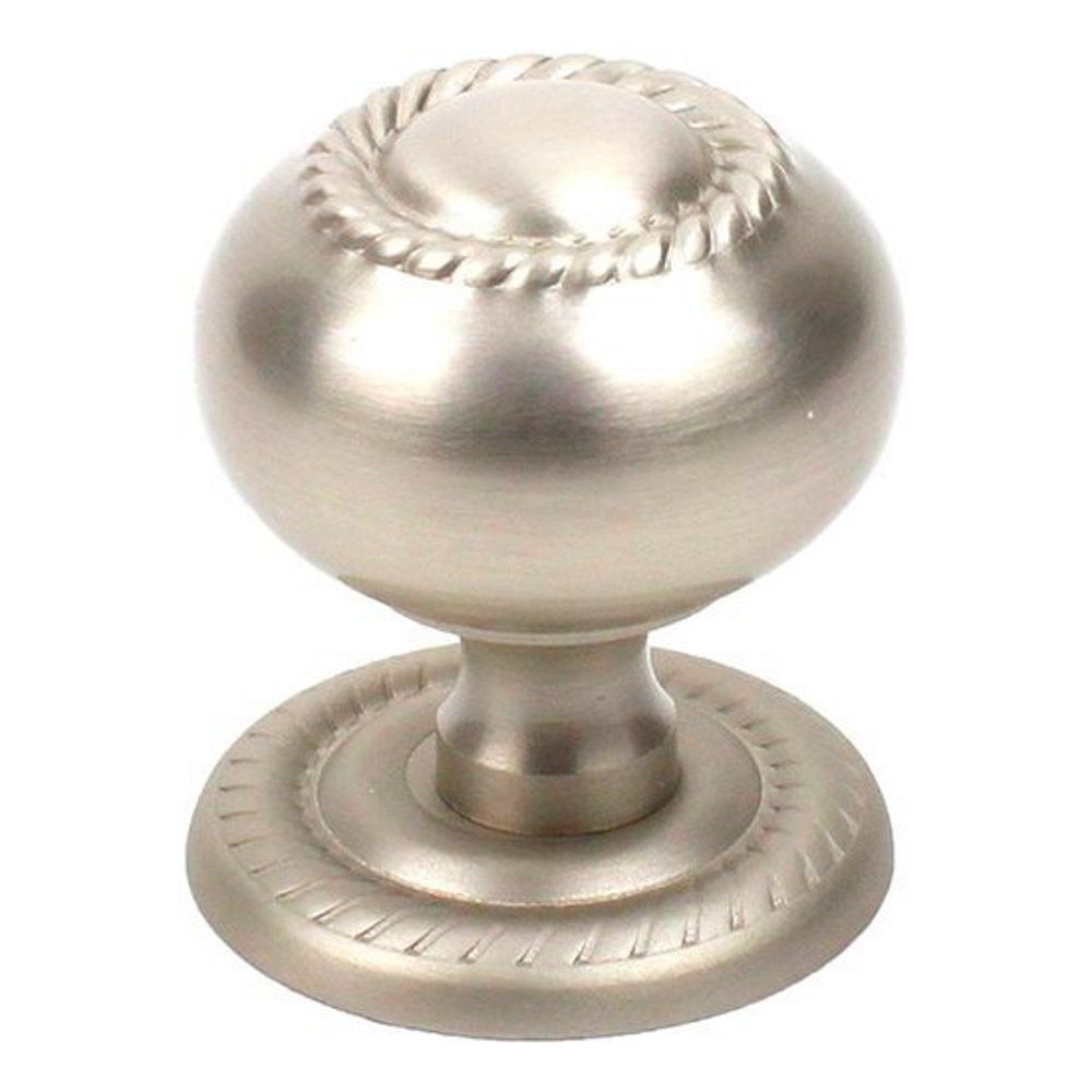 Century Saturn 15056-DSN Dull Satin Nickel 1 1/4" Hollow Brass Cabinet Knob Pull