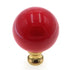 Vintage Amerock Allison Red 1 1/4" Round Cabinet Knob 219RED
