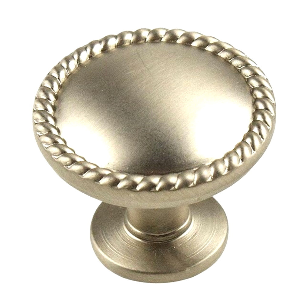 Century Hardware Hawthorne 22326-DSN Dull Satin Nickel 1 1/4" Cabinet Knob Pull