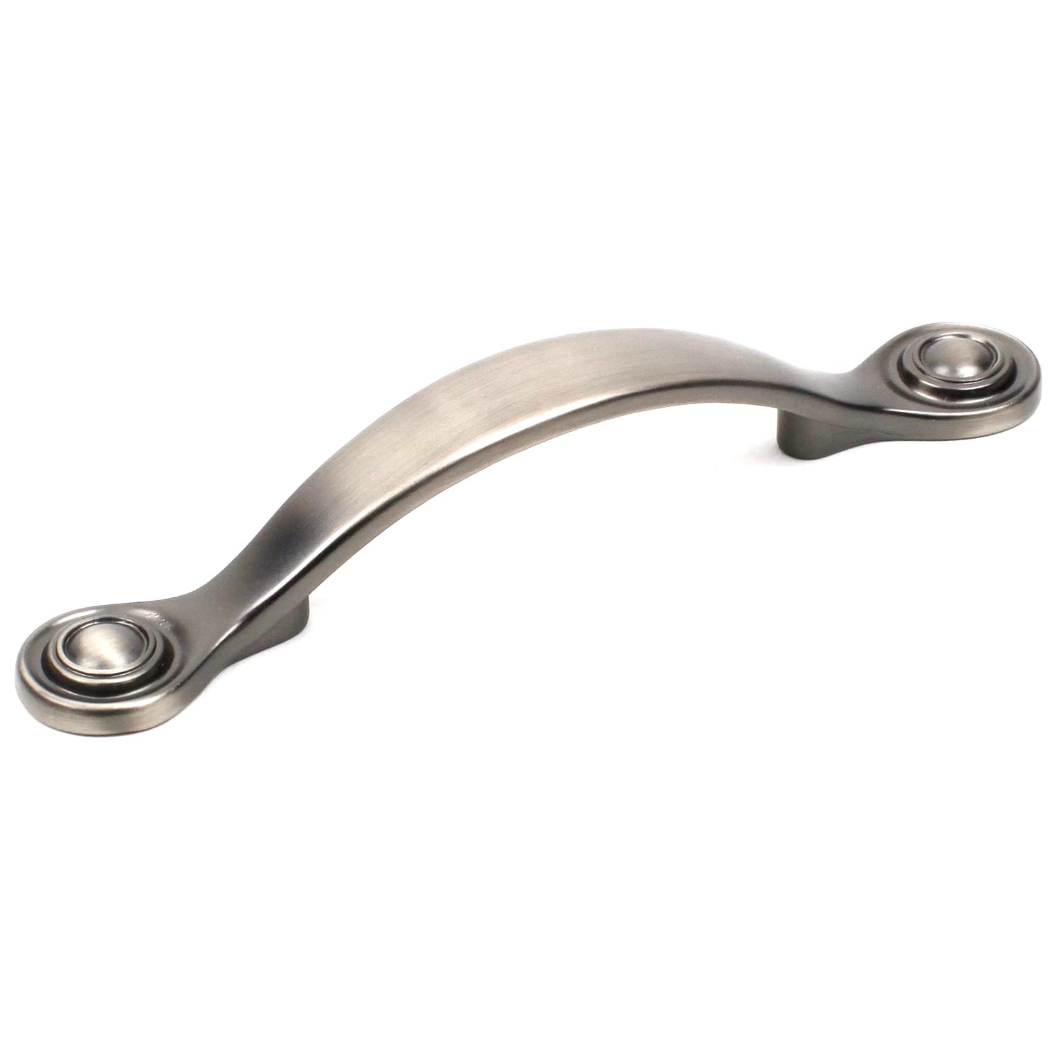 Century Baroque 25143-APH Antique Pewter Hand Polished 3"cc Arch Cabinet Handle