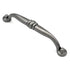 Hickory Cottage Black Nickel Vibed 5"cc (128mm) Cabinet Pull P3162-BNV, 10 Pack