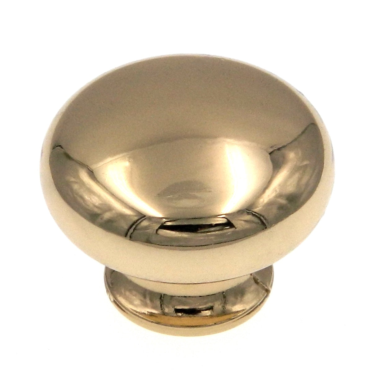 Amerock Allison Bright Brass Designer 1 1/16" Round Cabinet Knob 69267