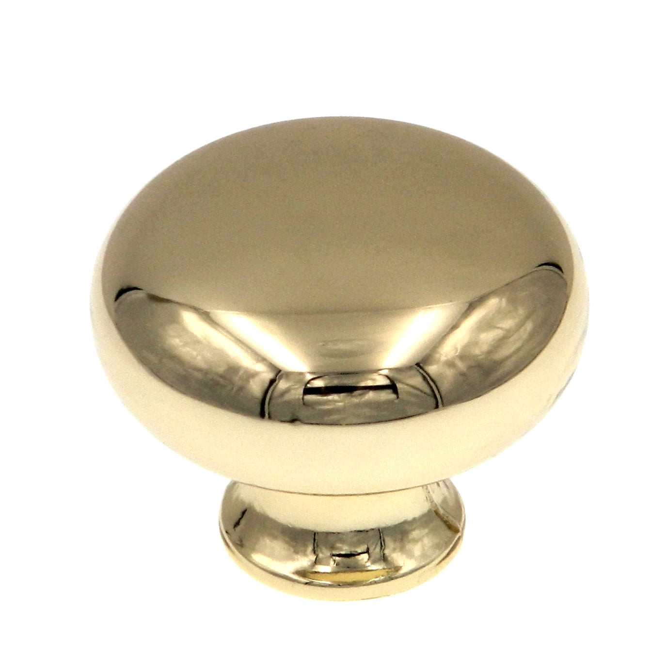 Amerock Allison Bright Brass Designer 1 5/16" Round Cabinet Knob 69268