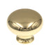 Amerock Allison Bright Brass Designer 1 5/16" Round Cabinet Knob 69268
