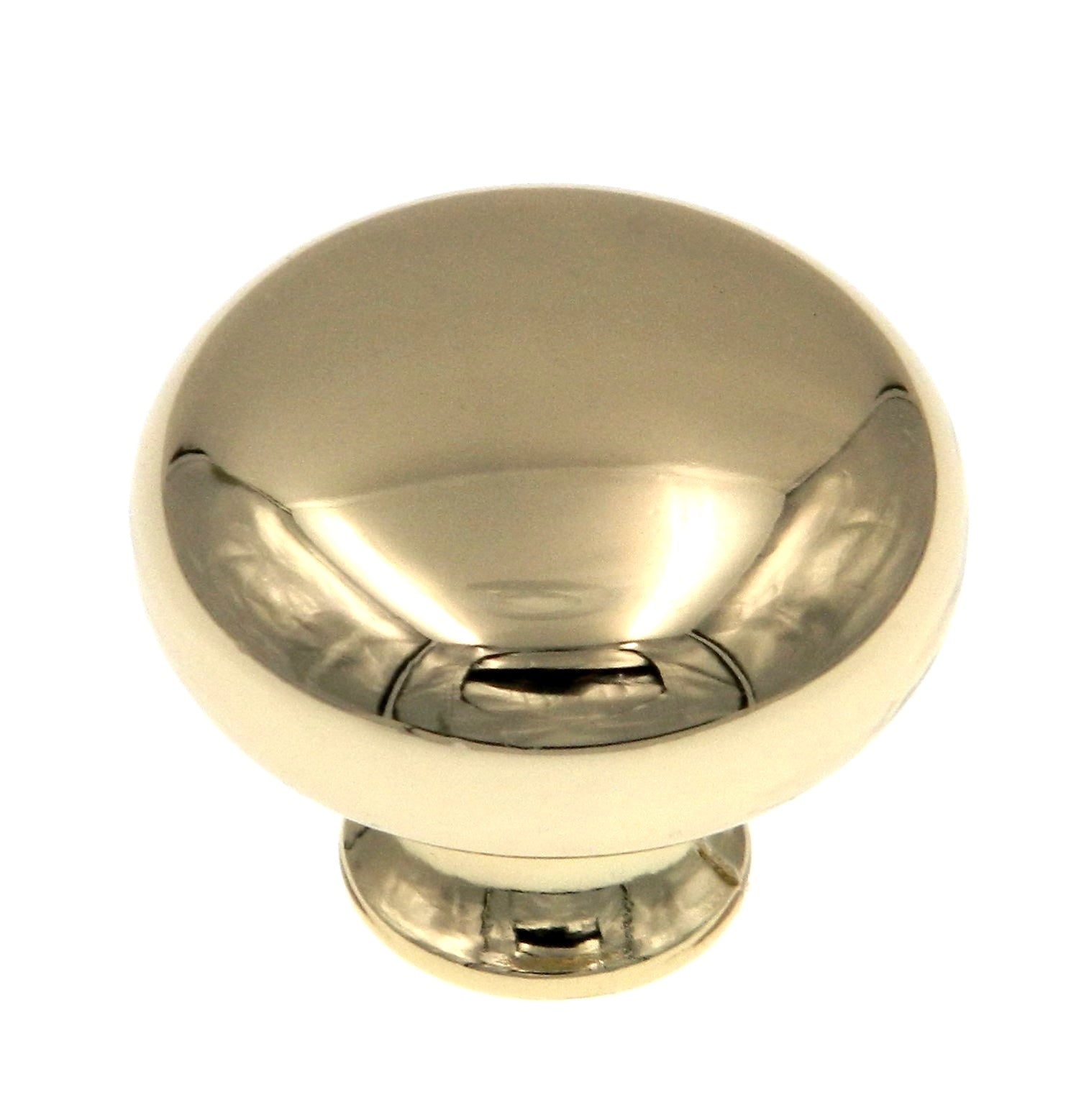 Amerock Allison Bright Brass Designer 1 5/16" Round Cabinet Knob 69268