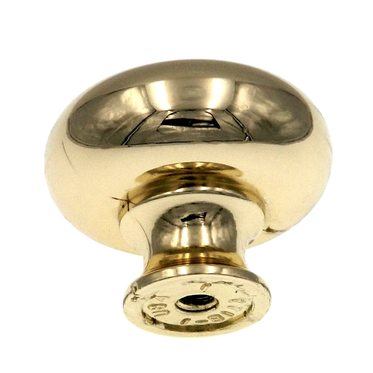 Amerock Allison Bright Brass Designer 1 5/16" Round Cabinet Knob 69268