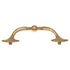 Vintage Amerock Valli & Colombo Brass 3 3/4" (96mm)cc Drawer Drop Pull A119-A-3
