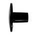 Vintage Amerock Forges Black Chrome 1-3/16" Round Cabinet Knob B312-B-LB