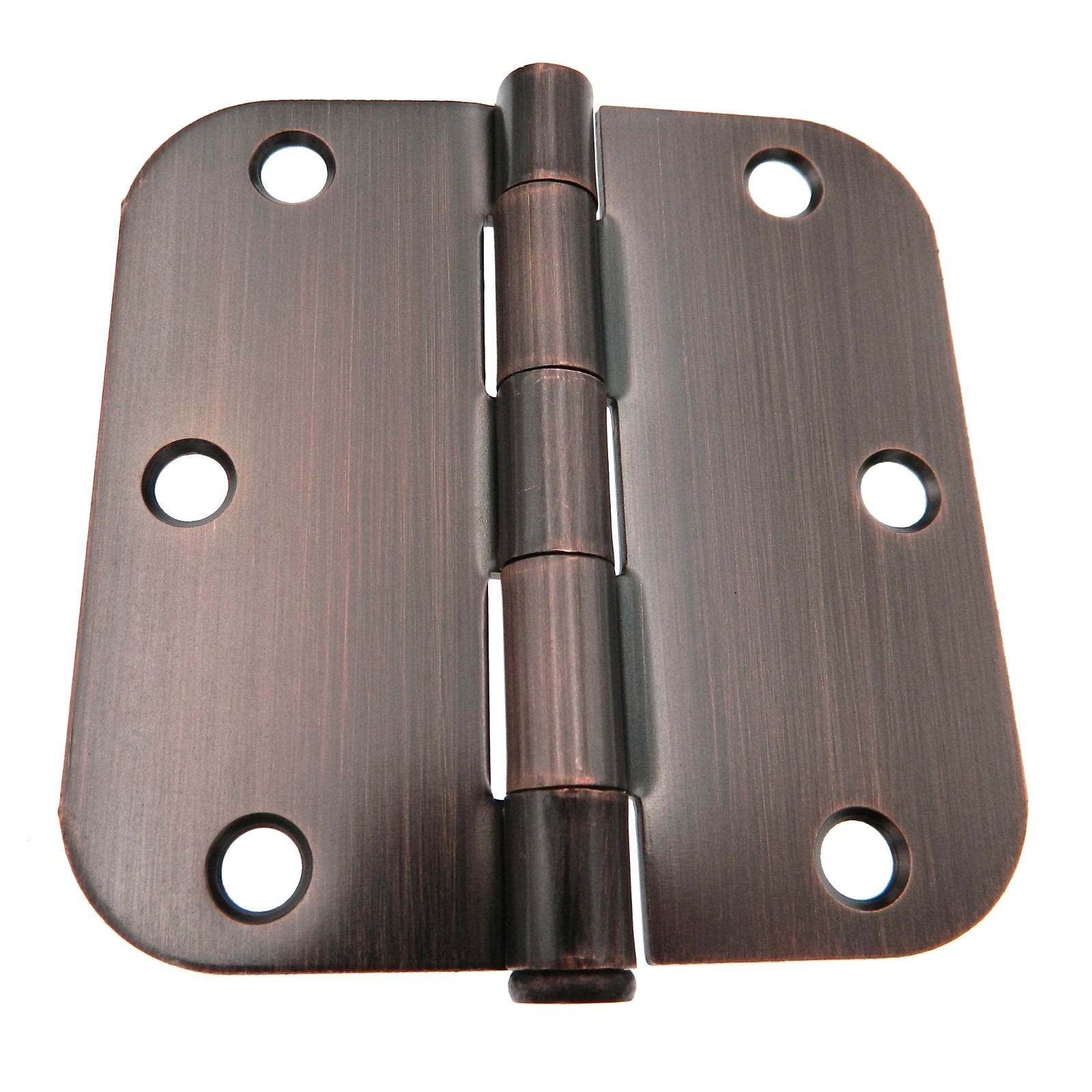 Warwick 3 1/2" Door Hinge 5/8" Radius Corner Oil-Rubbed Bronze BDA3012BZ