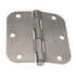 Warwick 3 1/2" Door Hinge 5/8" Radius Corner Satin Nickel BDA3012SN