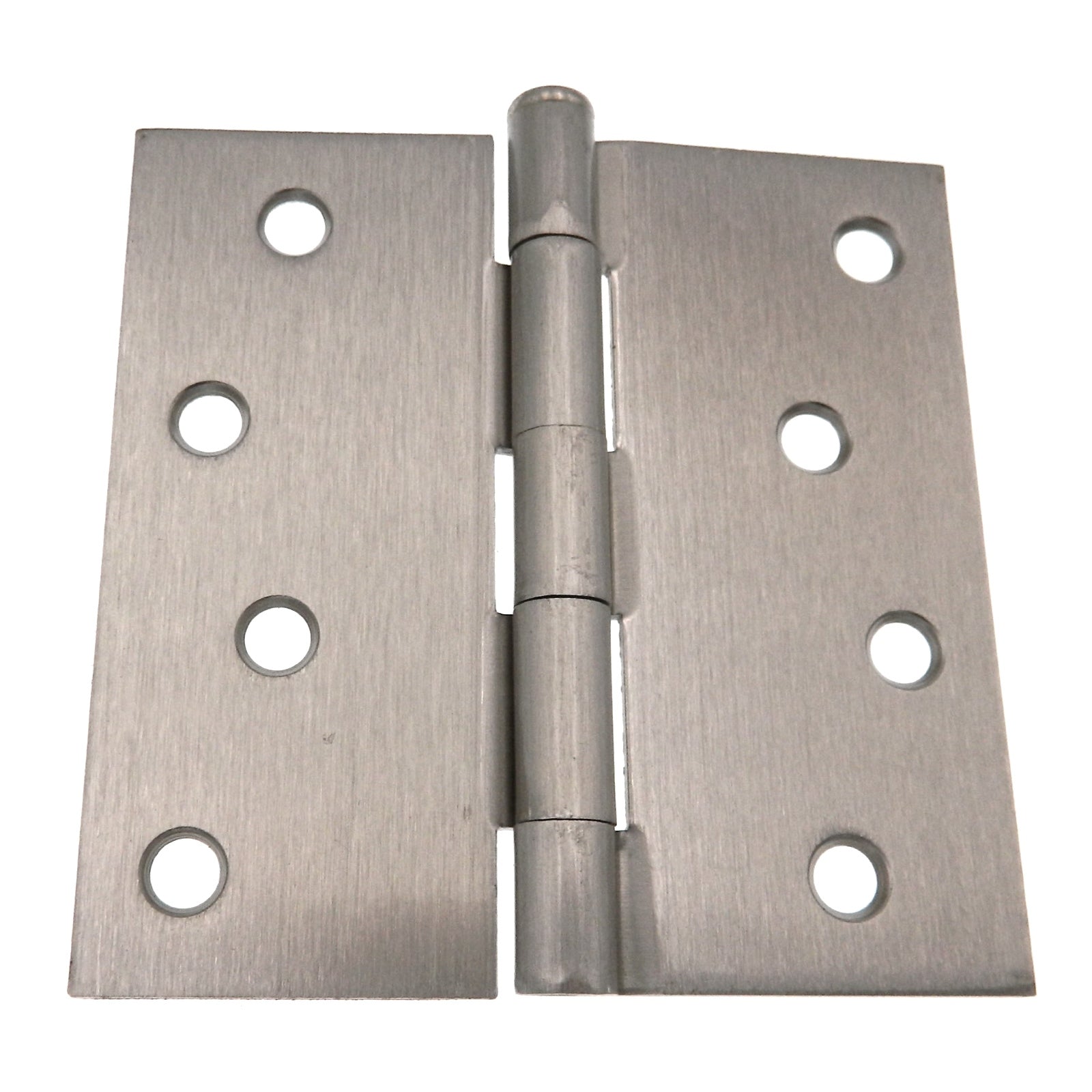 Warwick 4" Door Hinge Square Corner Satin Nickel BDA3015SN