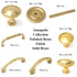 Keeler Annapolis Polished Brass Cabinet  3"cc Handle Pull P14