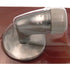 Warwick BH2009SN - Tope para puerta con cuello de ganso, 1 1/4 pulgadas de alto, níquel satinado