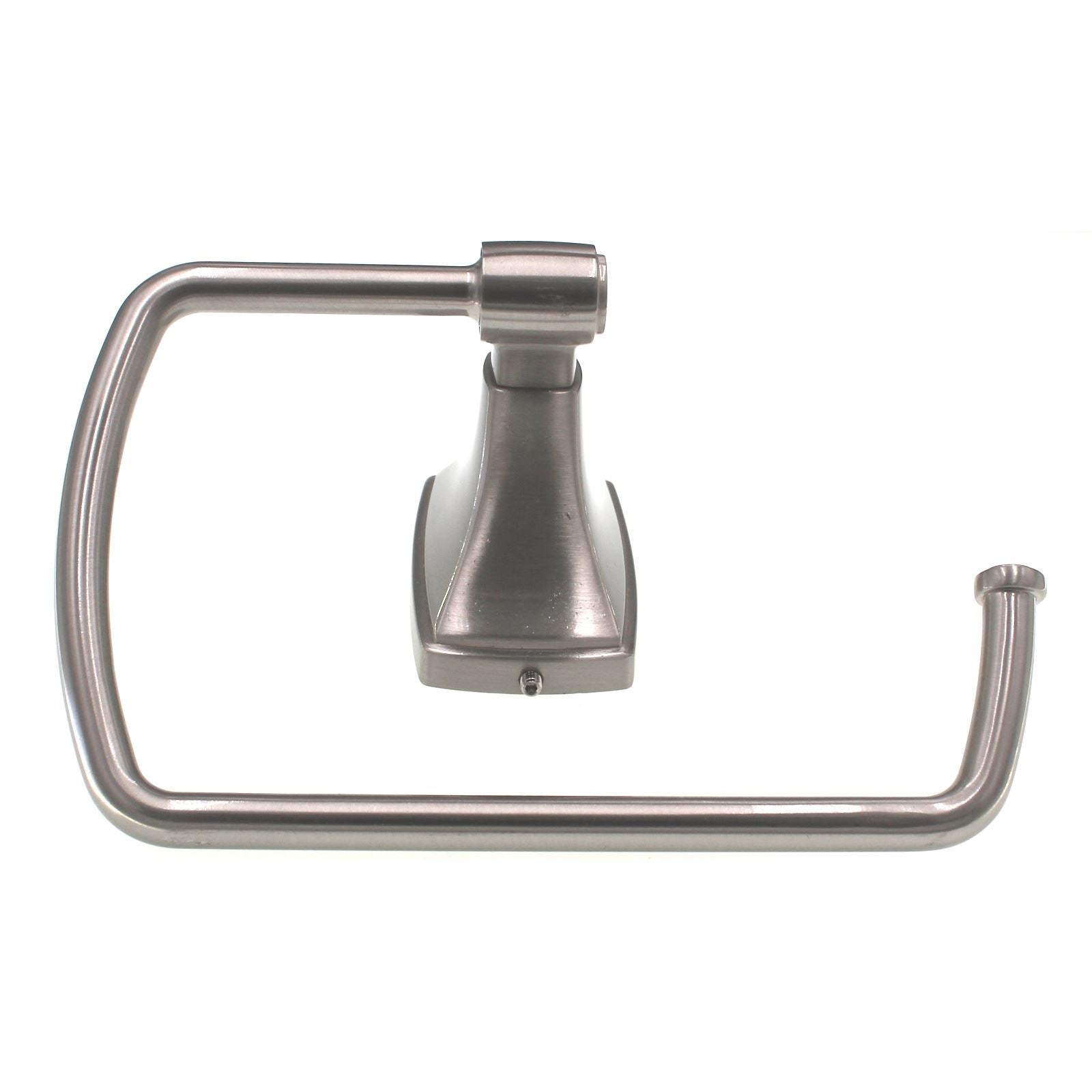 Amerock Clarendon 6 7/8" Bath Swinging Towel Ring Satin Nickel BH26501G10