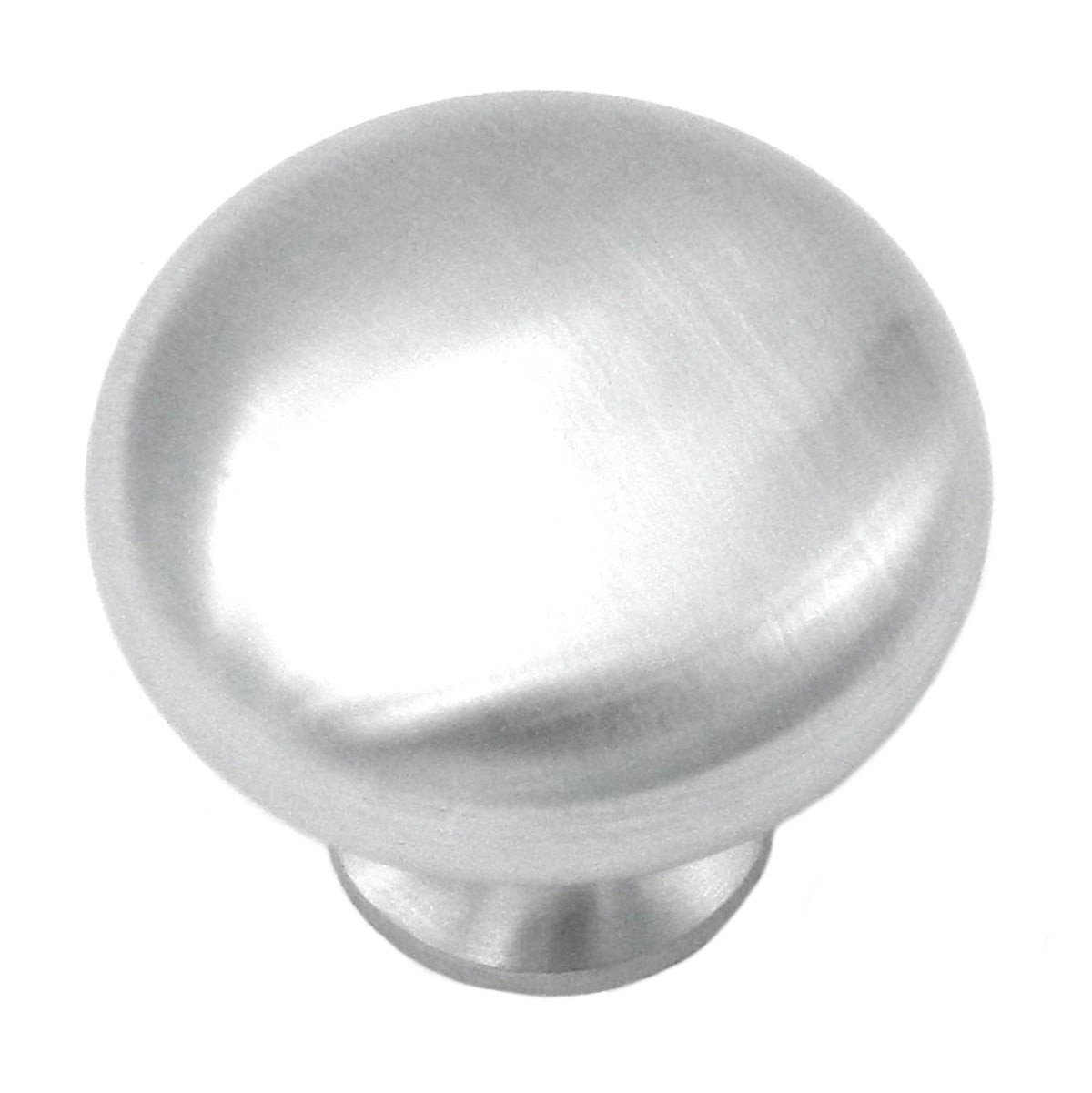 Belwith Keeler Solid Brass 1 1/4" Satin Chrome Round Cabinet Knob BK13-26D