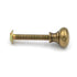 10 Pack Belwith Keeler Period Brass 1/2" Sherwood Antique Brass Solid Brass Cabinet Knob BK9-07
