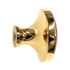 Amerock Advantage Bright Brass, Finished Wood 1-1/4" Round Cabinet Knob Pull BP1420-FWD