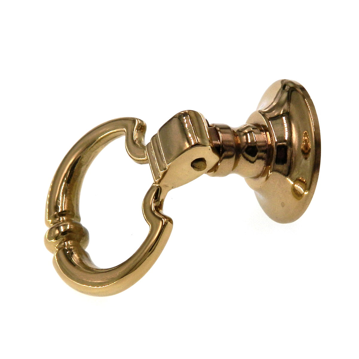 Amerock Advantage Bright Brass 2-1/4" Ring Pull Cabinet Knob Pull BP1458-3