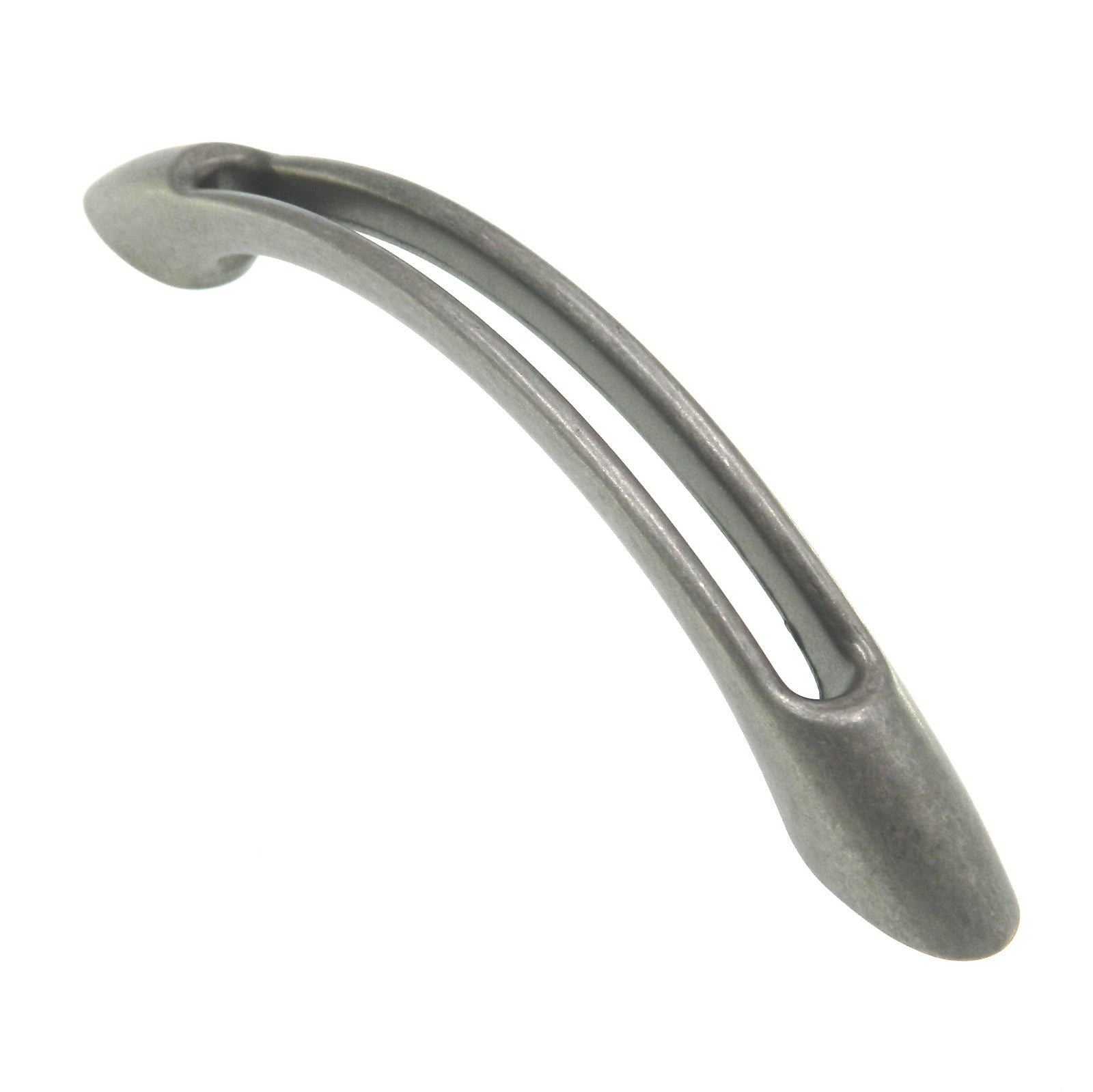 Amerock Essential'Z Weathered Nickel 3 3/4" (96mm) CTC Cabinet Handle BP19202WN