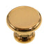 Amerock Advantage Bright Brass 1-1/4" Round Cabinet Knob Pull BP1961-B