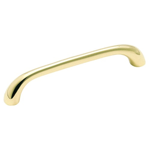 Amerock BP1970-B Solid Brass 3 3/4"cc Cabinet Handle Pull