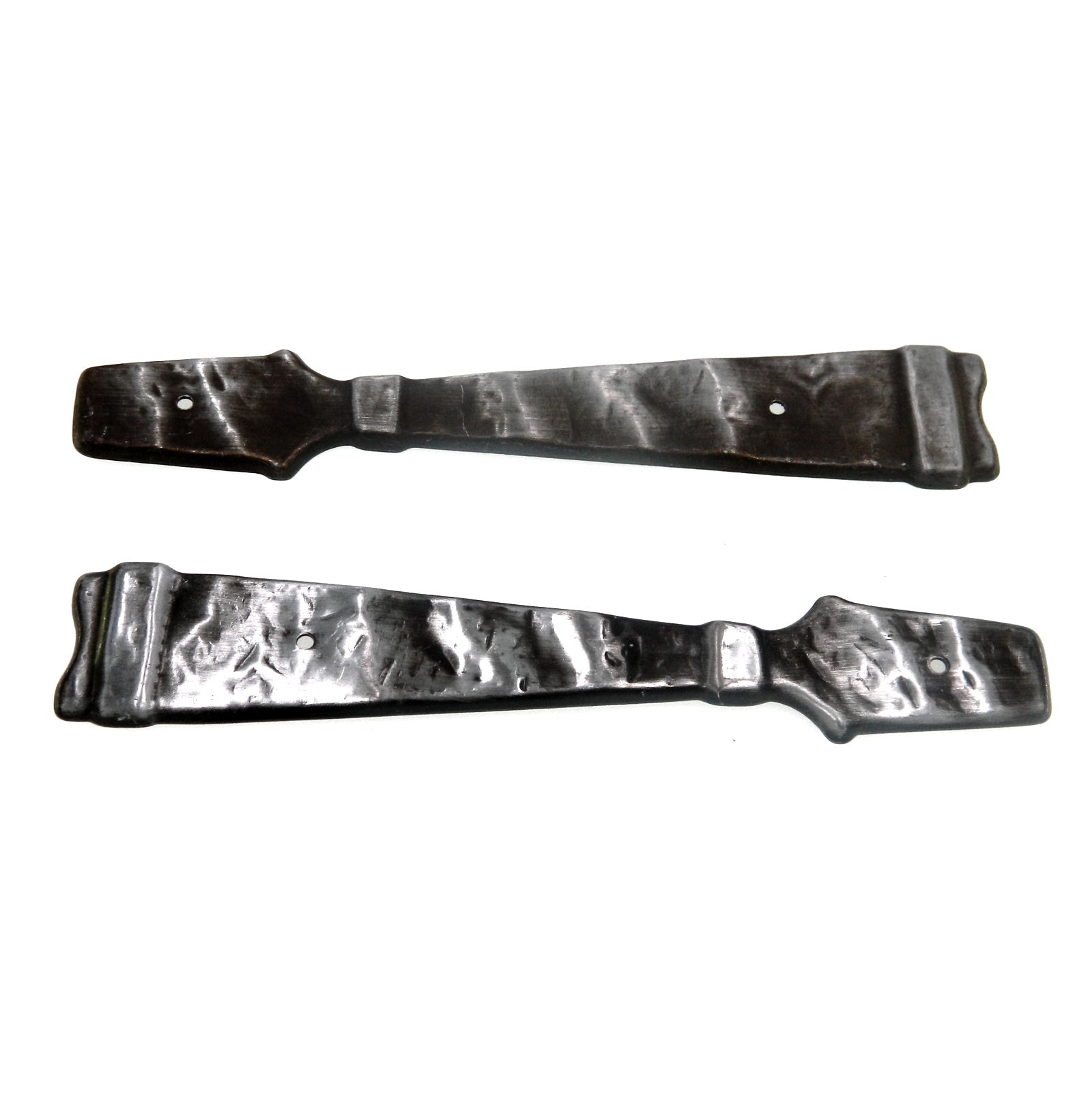 Pair Vintage Pioneer Dummy Cabinet Hinge Strap Amerock Antique Silver BP203-AS