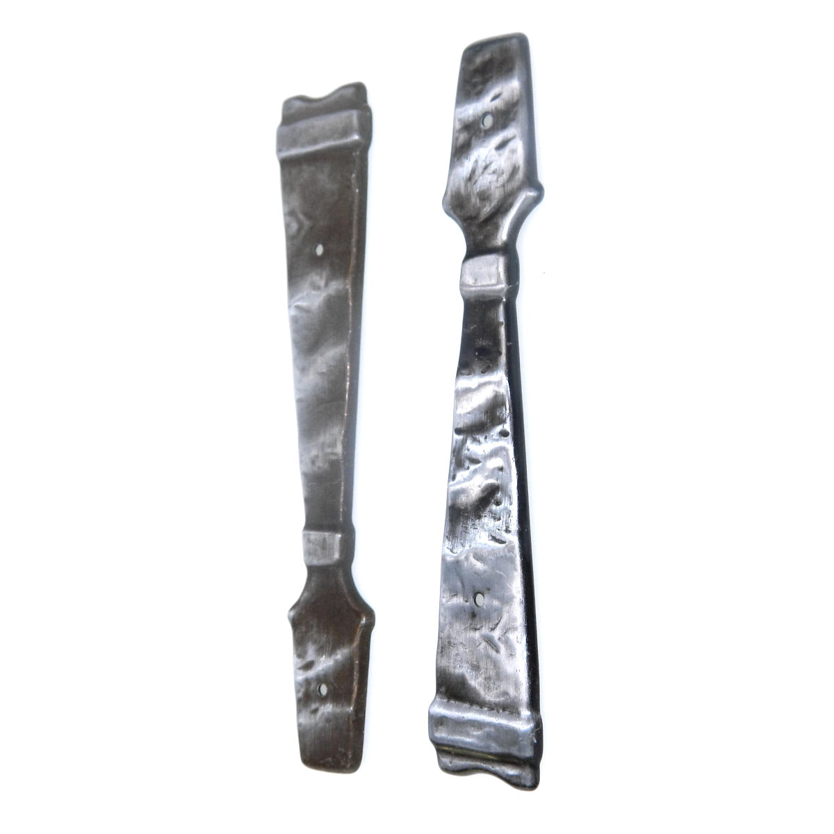 Pair Vintage Pioneer Dummy Cabinet Hinge Strap Amerock Antique Silver BP203-AS