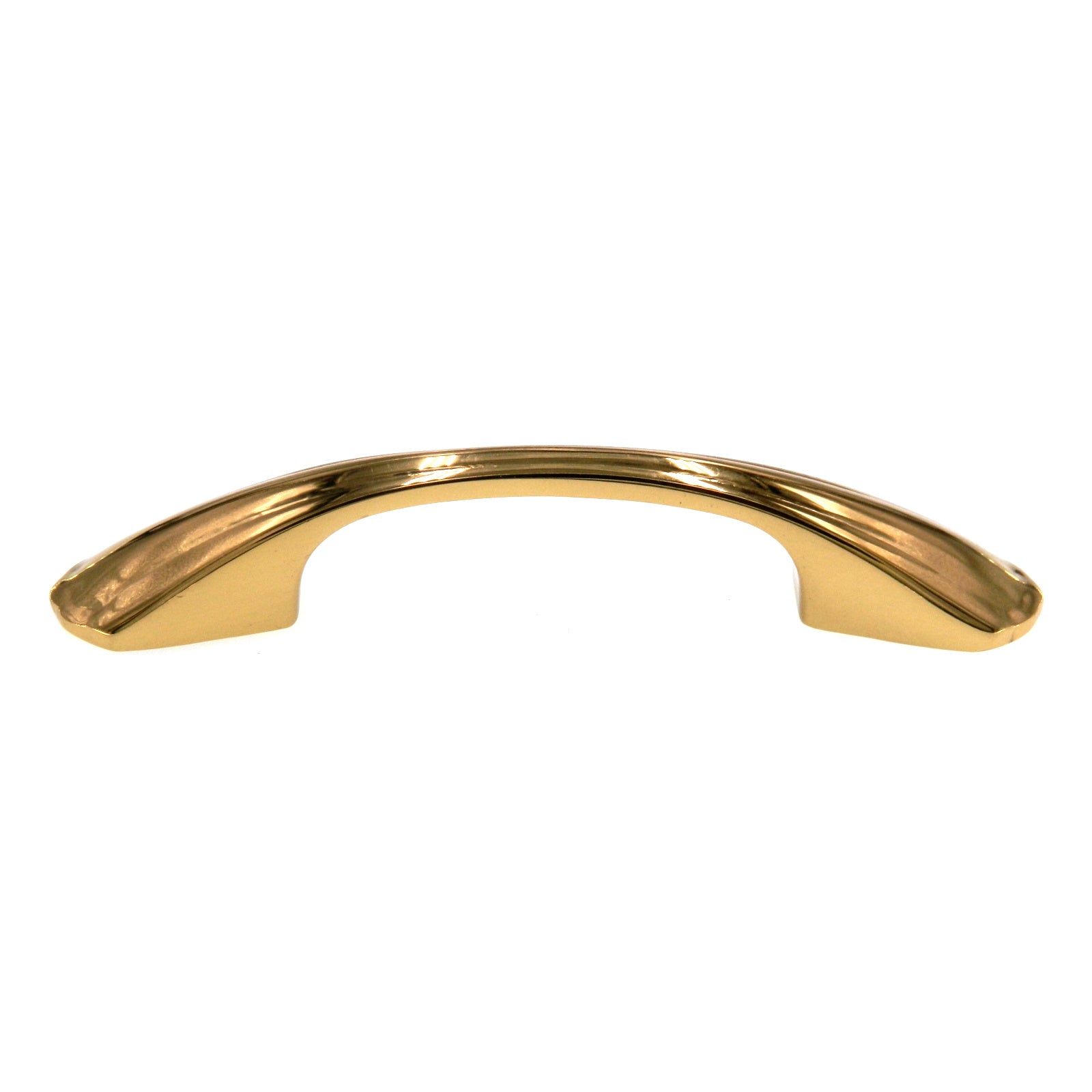 Amerock Heritage Bright Brass 3 3/4" (96mm)cc Arch Pull Cabinet Handle BP2379-B