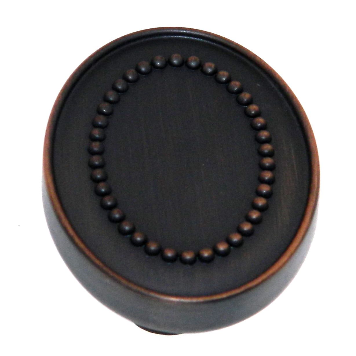 Amerock Opulence Oil-Rubbed Bronze 1 3/8" Dotted Cabinet Pull Knob BP26133ORB