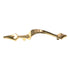Vintage Amerock Shenandoah Polished Brass 3"cc Cabinet Handle BP301-3