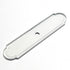 Amerock BP3444-GW Gloss White 3 11/16" Cabinet Knob Backplate Allison Value