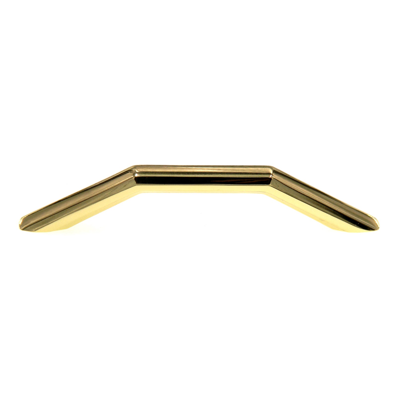 Amerock Classics Bright Brass 3 3/4" (96mm)cc Arch Pull Cabinet Handle BP4267-3