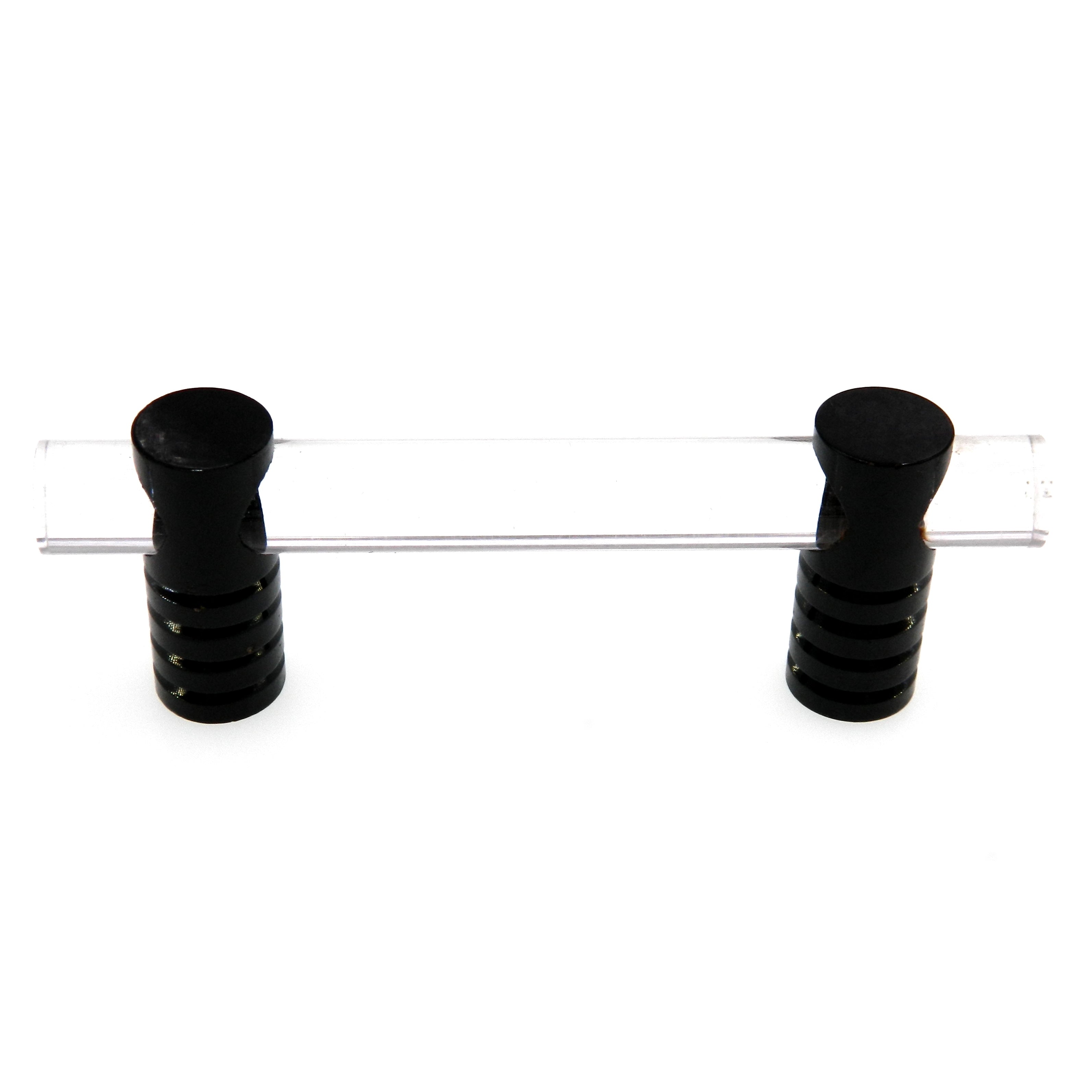 Amerock European Designs Black 3"cc Bar Pull Cabinet Handle BP4300-BK