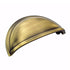 Amerock Cup Pulls Elegant Brass 3 inch CTC Drawer Cup Pull BP53010EB