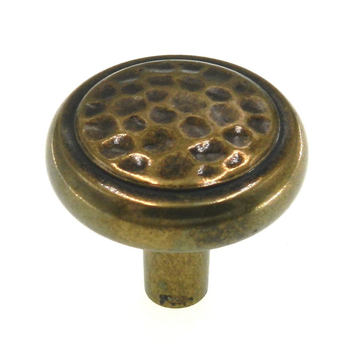 Amerock Allison Burnished Brass 1 1/4" Round Cabinet Knob Pull BP53017-BB