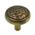 Amerock Allison Burnished Brass 1 1/4" Round Cabinet Knob Pull BP53017-BB