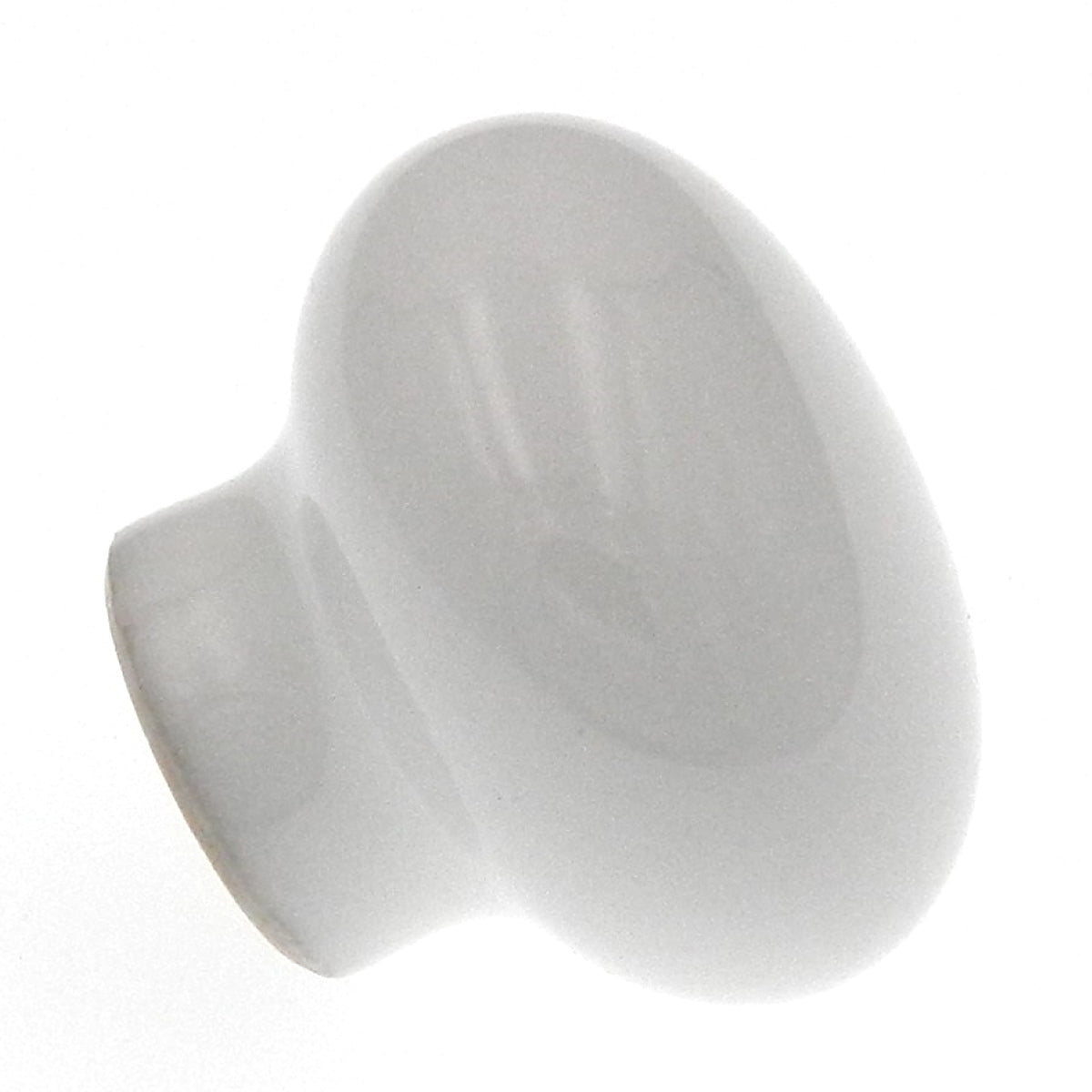 Amerock Allison White 1 3/16" Round Cabinet Ceramic Knob BP532154
