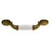 Amerock Allison Antique Brass White Ceramic Center 3" CTC Cabinet Handle Pull BP76245WB