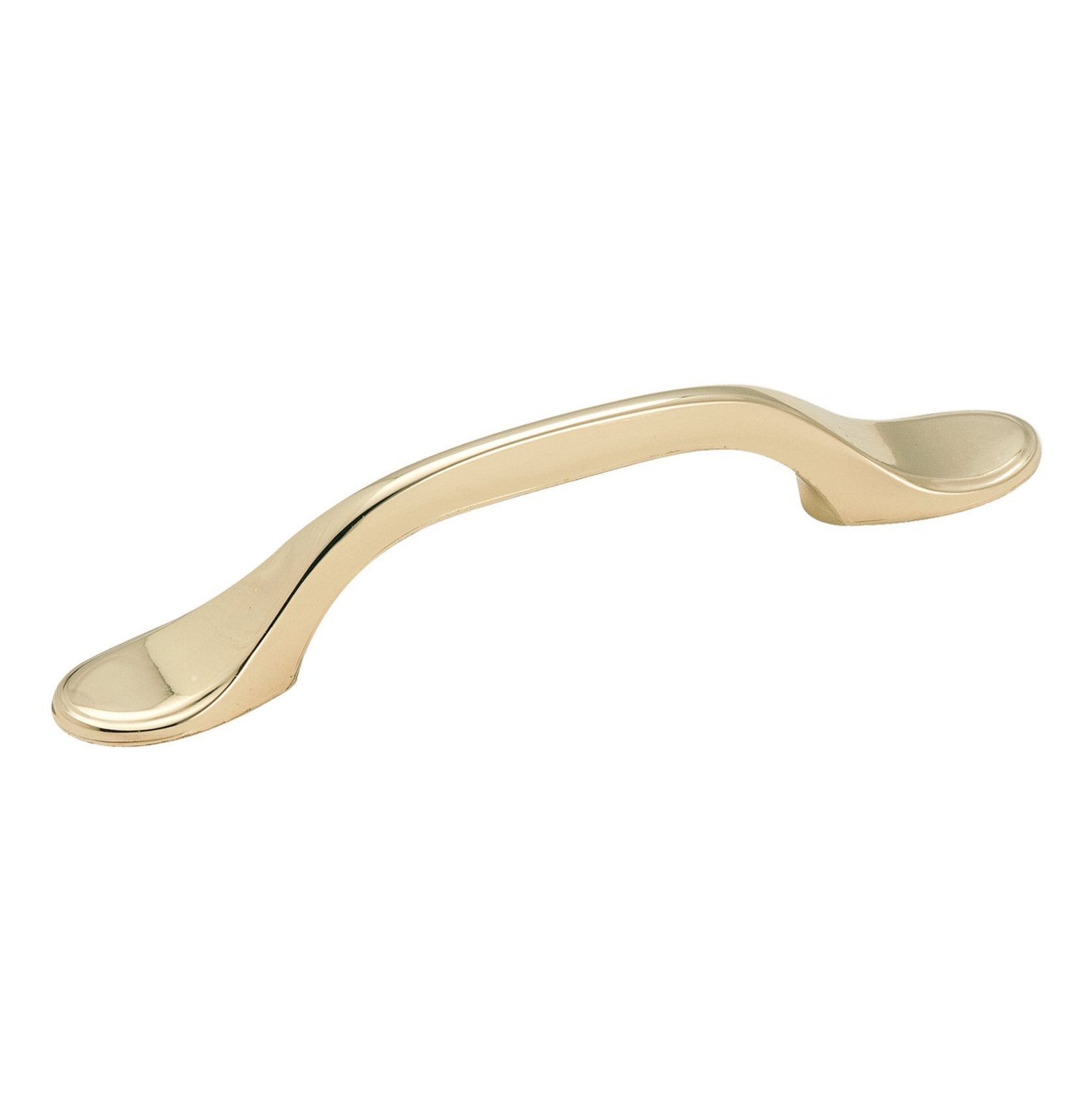 Amerock Allison BP76280-3 Polished Brass 3"cc Arch Cabinet Handle Pull