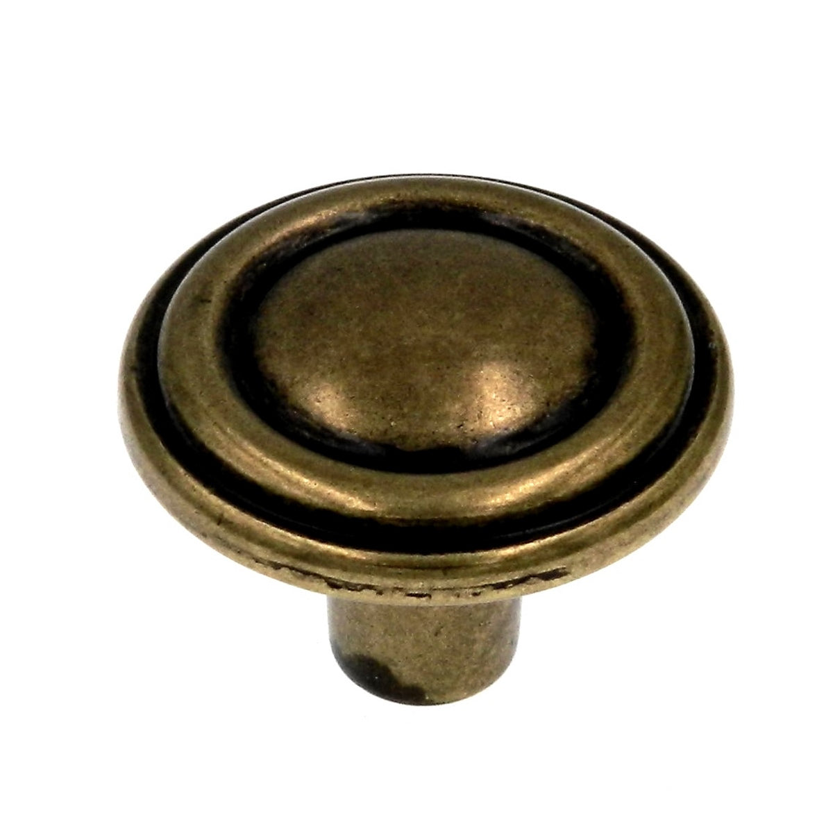 Amerock Allison Regency Brass Designer 1 1/16" Round Cabinet Knob BP76281-R1