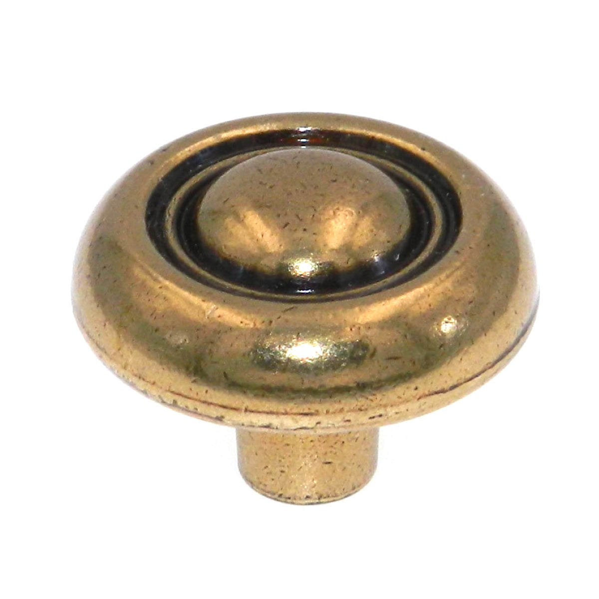 Amerock Hardware BP76291-R1 Regency latón 1 1/4" tirador de perilla para gabinete