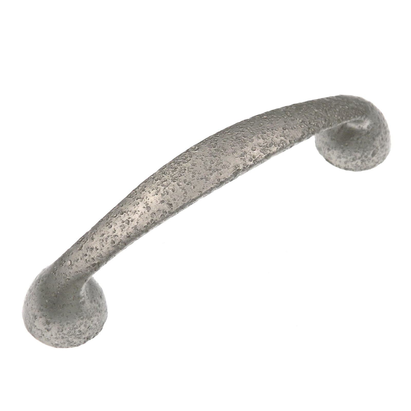Ancient Treasures Rustic Hammered C037SAT Cromo satinado 3 3/4" (96 mm) cc Tirador de arco