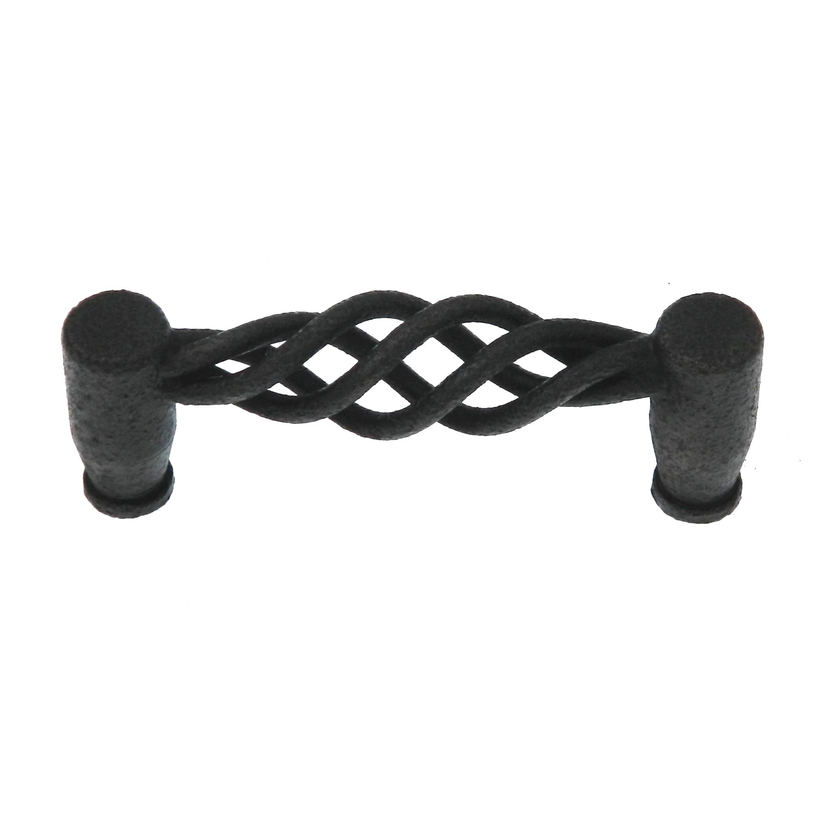 Ancient Treasures C043ORB Oil-Rubbed Bronze Rustic Cabinet Birdcage Pull, 3" cc