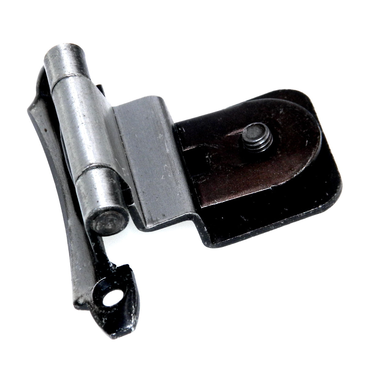 Single Demountable Cabinet Hinge 3/8" Inset Antique Silver CM7759-AS