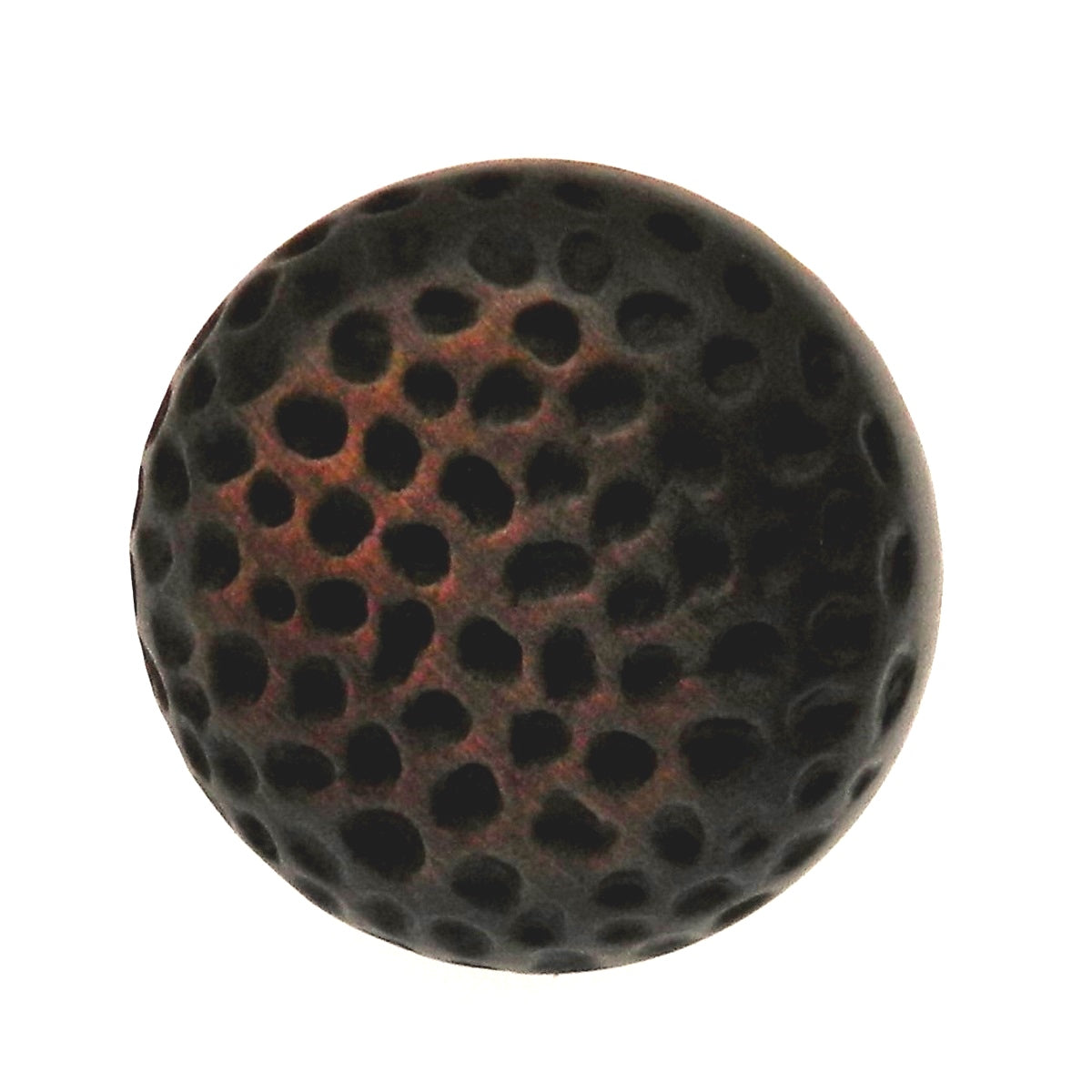 10 Pack Warwick Rustic Bronze Hammered Cabinet 1 1/4" Knob DH1003BZ