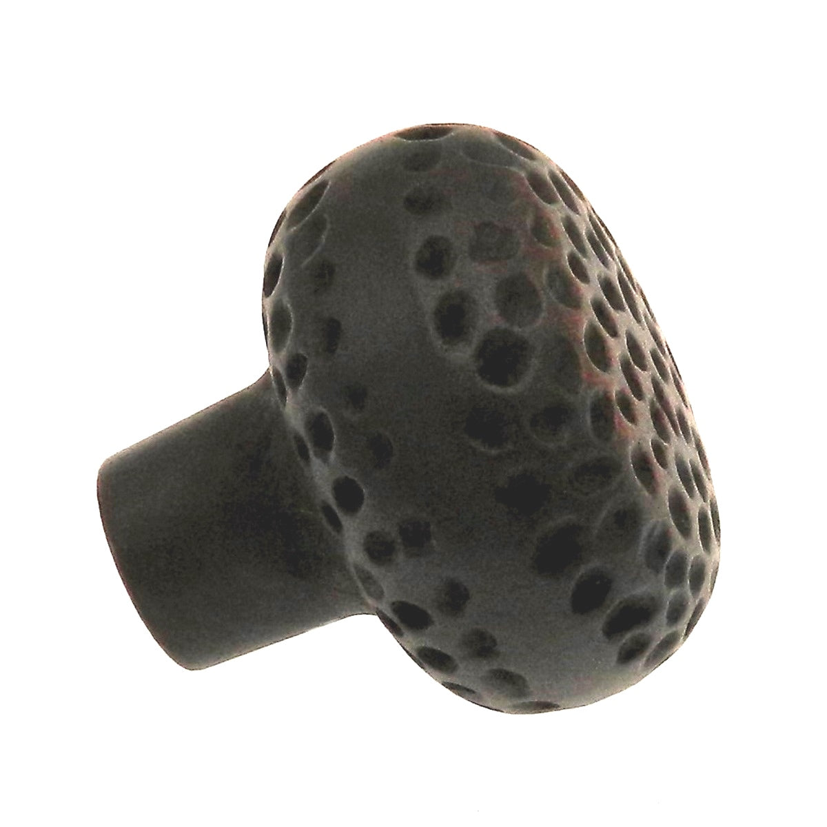 10 Pack Warwick Rustic Bronze Hammered Cabinet 1 1/4" Knob DH1003BZ