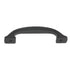 Warwick Rustic Wrought Iron Black Hammered Cabinet 3" CTC Pull DH1004BL