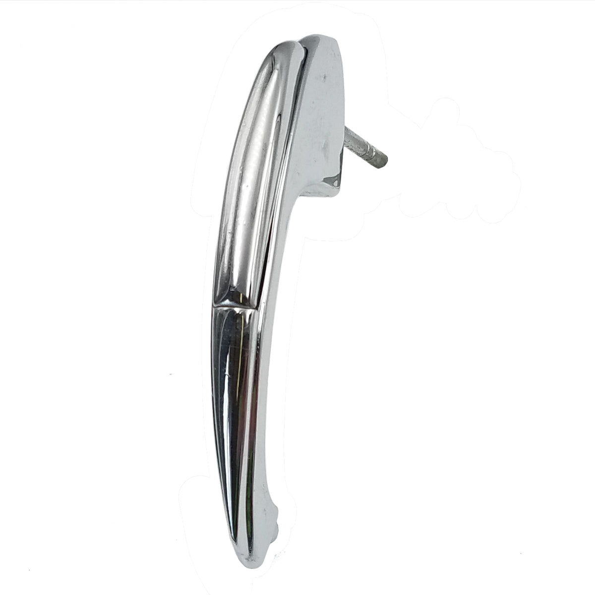 Amerock Vintage Push-Button Cabinet Catch ED9408, 2 Strikes Polished Chromium